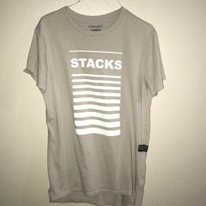Cream T-Shirt (Stacks)